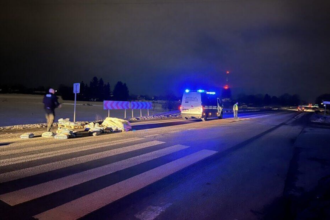 Niebezpieczny ładunek na krajowej dwunastce w Chełmie. To mogło się źle skończyć...