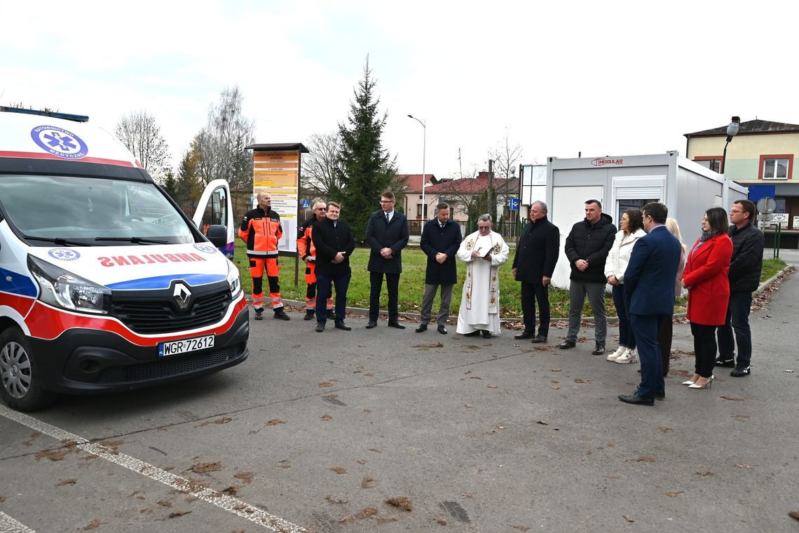 Nowa karetka dla włodawskiego szpitala