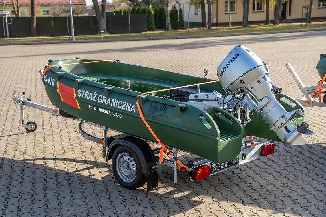 Nowe łodzie patrolowe dla NOSG. Straż Graniczna wzmocni nadzór nad Bugiem [ZDJĘCIA]