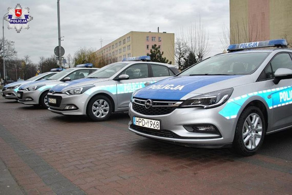 Nowe samochody lubelskiej policji