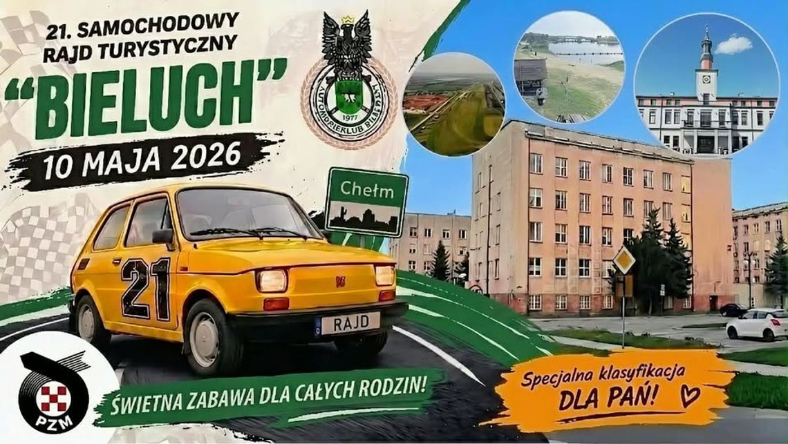 O 21. Turystycznym Rajdzie Samochodowym BIELUCH rozmawiamy z Grzegorzem Gorczycą