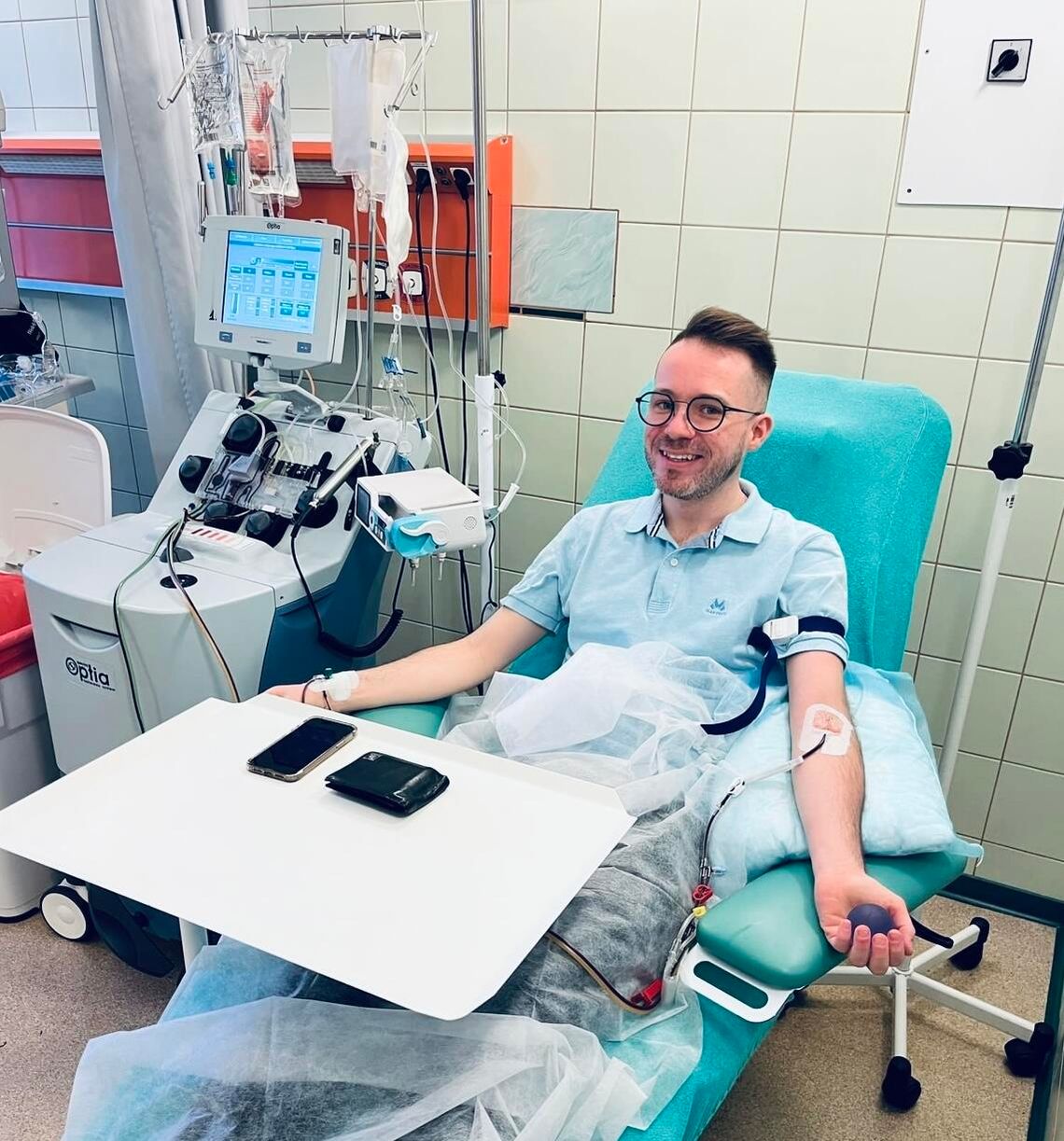 Od rejestracji po donację. Piotr Pawłowski o byciu dawcą szpiku!