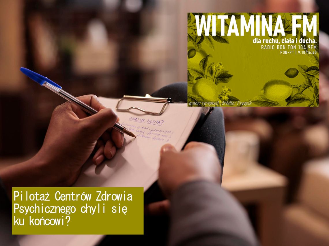 Pilotaż Centrów Zdrowia Psychicznego chyli się ku końcowi? - Witamina FM