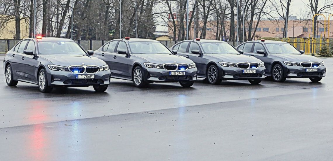 Policja lubelska otrzymała nowe radiowozy marki BMW [VIDEO]