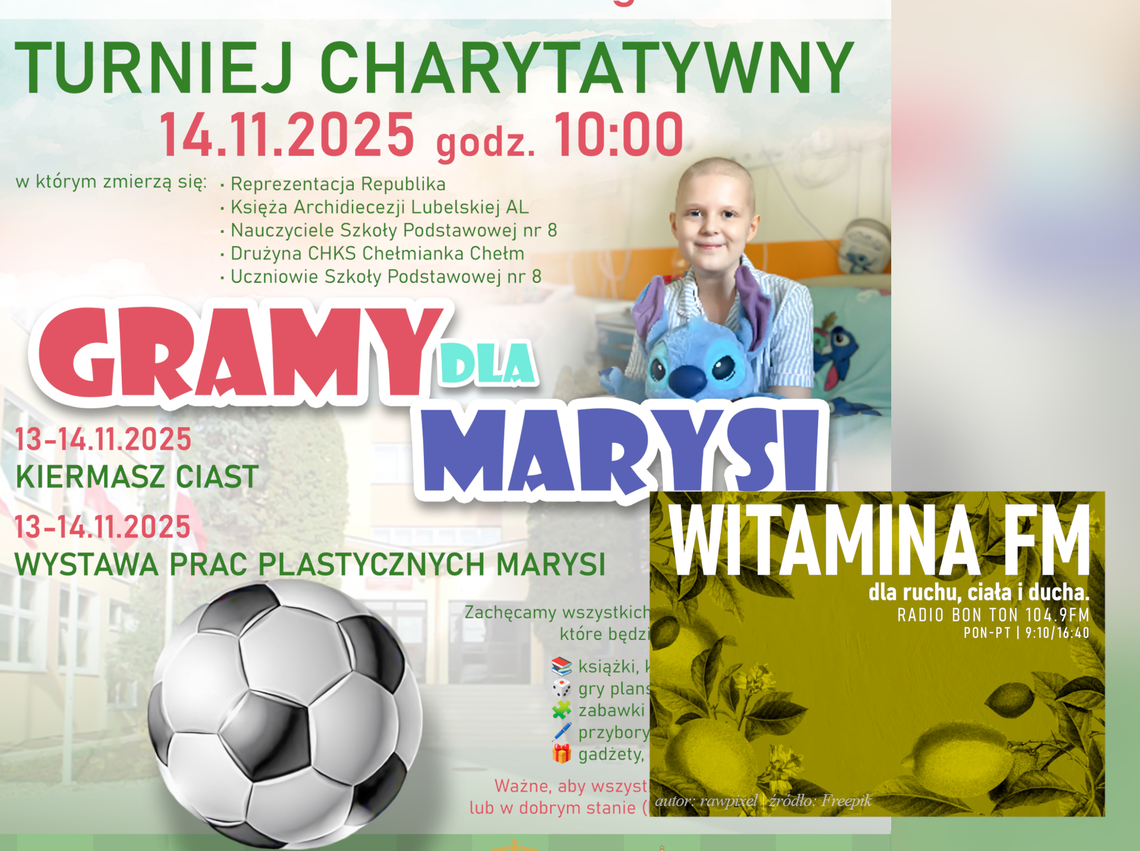 Pomóżmy Marysi! - Witamina FM Pomóżmy Marysi! - Witamina FM