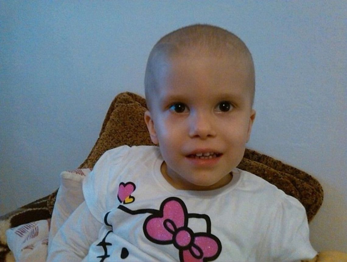 Pomóżmy Nadii Karpiuk. 5-latka walczy z guzem mózgu