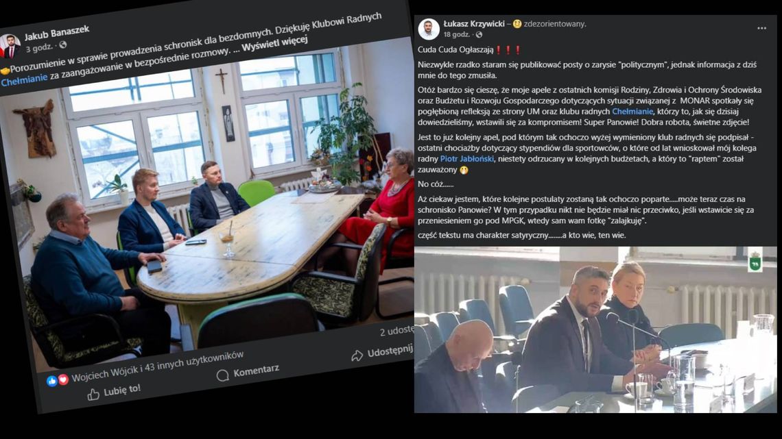 Porozumienie w sprawie schronisk dla bezdomnych w Chełmie. Miasto podnosi stawkę do 50 zł