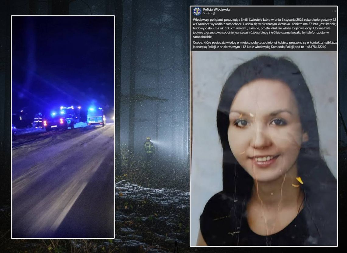 Poszukiwania kobiety w Okunince. 37-latka zniknęła bez śladu