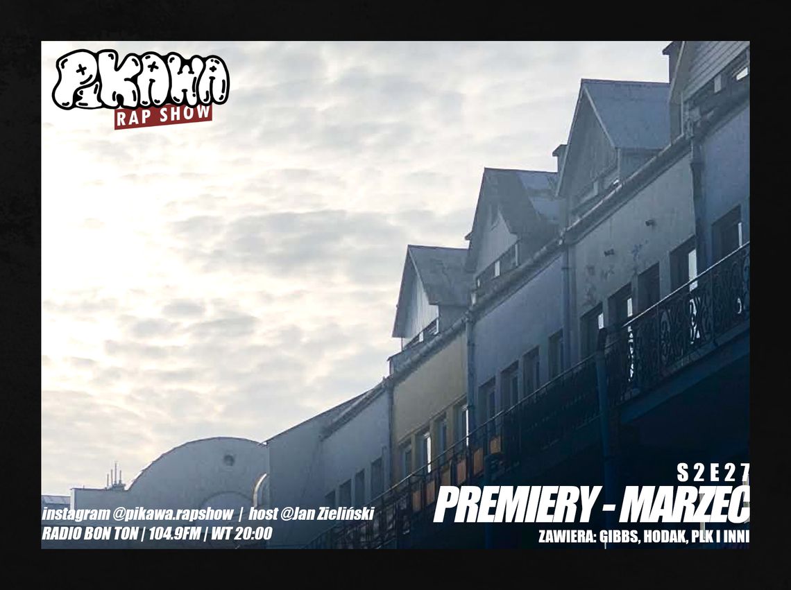 PREMIERY - MARZEC | S2E27 | PIKAWA RAP SHOW