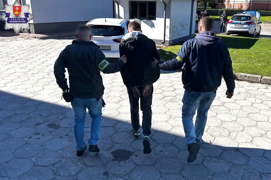 Recydywista wpadł po pościgu. Miał dwa zakazy, alkohol w organizmie i setki porcji narkotyków