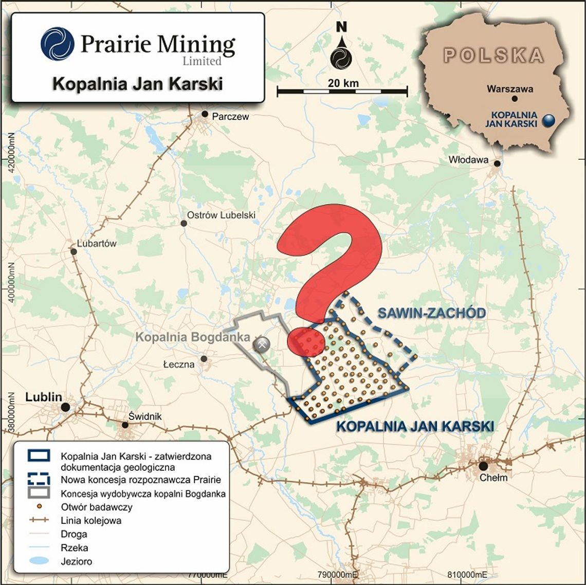 Sprawa kopalni Jan Karski trafiła do sądu. Prairie Mining pozywa polski rząd