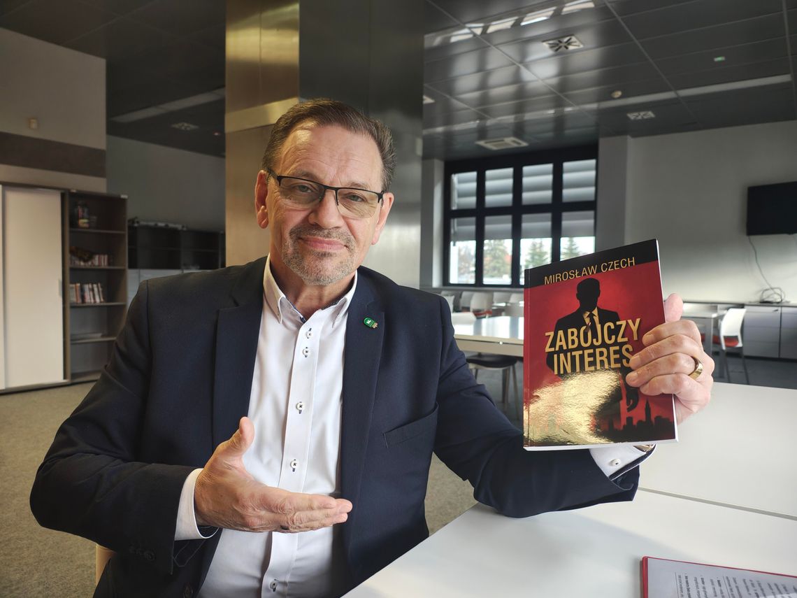 Stacja: Kryminał - czyli Mirosław Czech o swoim debiucie literackim