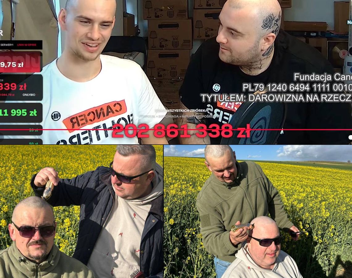 Takiej akcji jeszcze nie było! Youtuber Łatwogang zebrał już ponad 200 mln! Nasz region też pomaga!