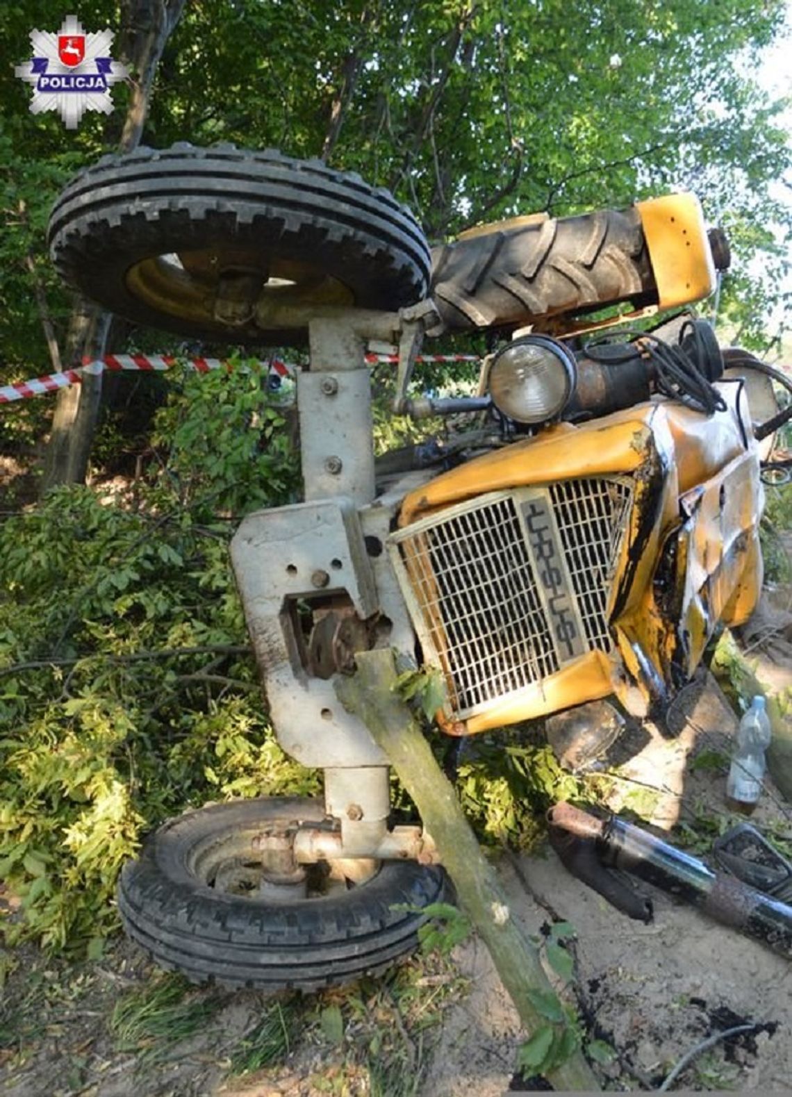 Tragiczny wypadek w Wojsławicach. Nie żyje 65-letni traktorzysta