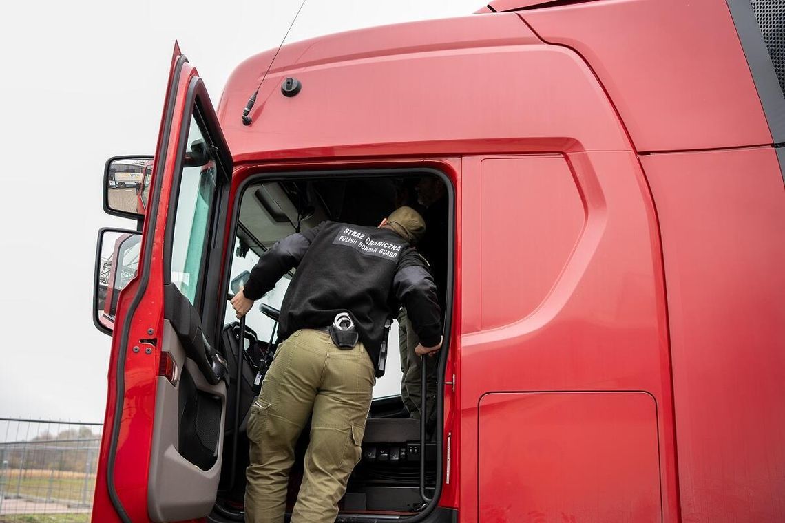 Trzy promile u kierowcy ciężarówki. Straż Graniczna w Dorohusku udaremniła mu wjazd do Polski