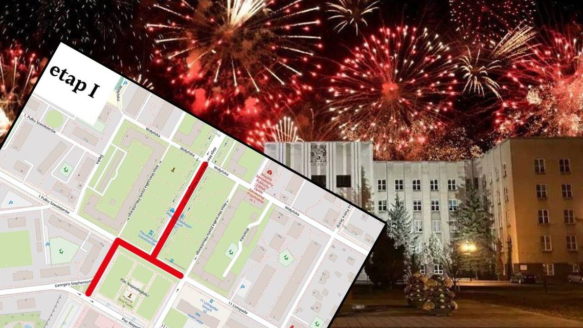 W Chełmie ruszają wielkie przygotowania do sylwestra z TV Republika. Od 15 grudnia zamknięte ulice i zmiany tras autobusów