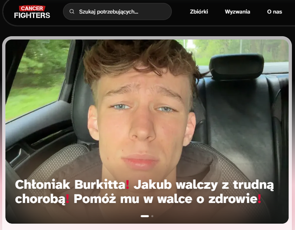 Walka o zdrowie Jakuba Walka o zdrowie Jakuba
