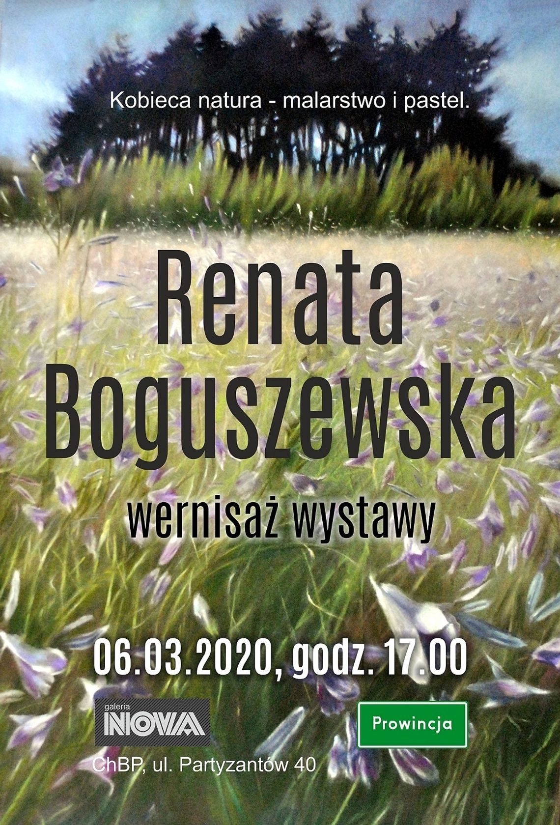 Wernisaż wystawy Renaty Boguszewskiej „Kobieca natura – malarstwo i pastel”