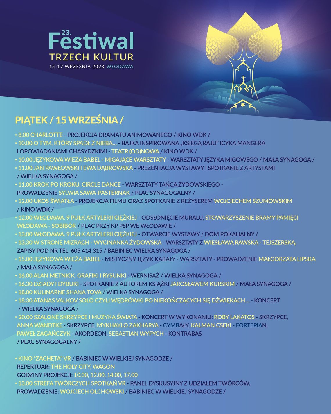 Wiadomości lokalne 11.09.2023 g. 15.30 Wiadomości lokalne 11.09.2023 g. 15.30