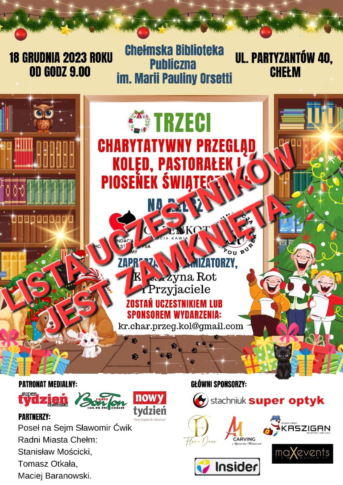 Wiadomości lokalne 14.12.2023 g. 13.30