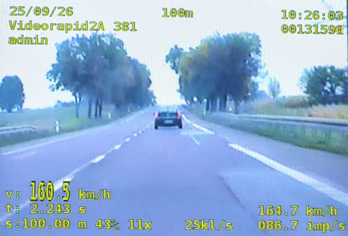 Wiadomości lokalne. 160 kilometrów na godzinę w Anusinie. Weekendowa kontrola prędkości Wiadomości lokalne. 160 kilometrów na godzinę w Anusinie. Weekendowa kontrola prędkości