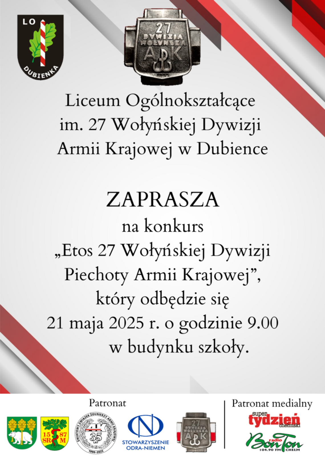Wiadomości lokalne 19.05.2025 g. 9.30 Wiadomości lokalne 19.05.2025 g. 9.30