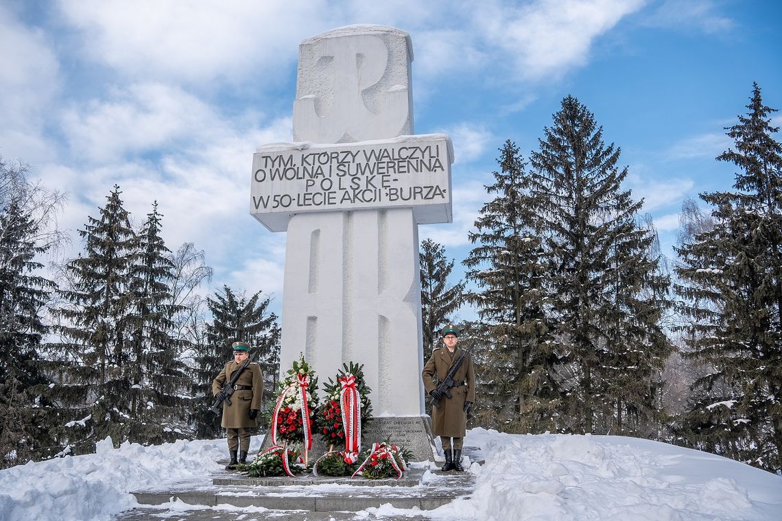 Uroczystości rocznicowe związane z 27 Wołyńską Dywizją Piechoty Armii Krajowej zorganizowane przez NOSG w Chełmie