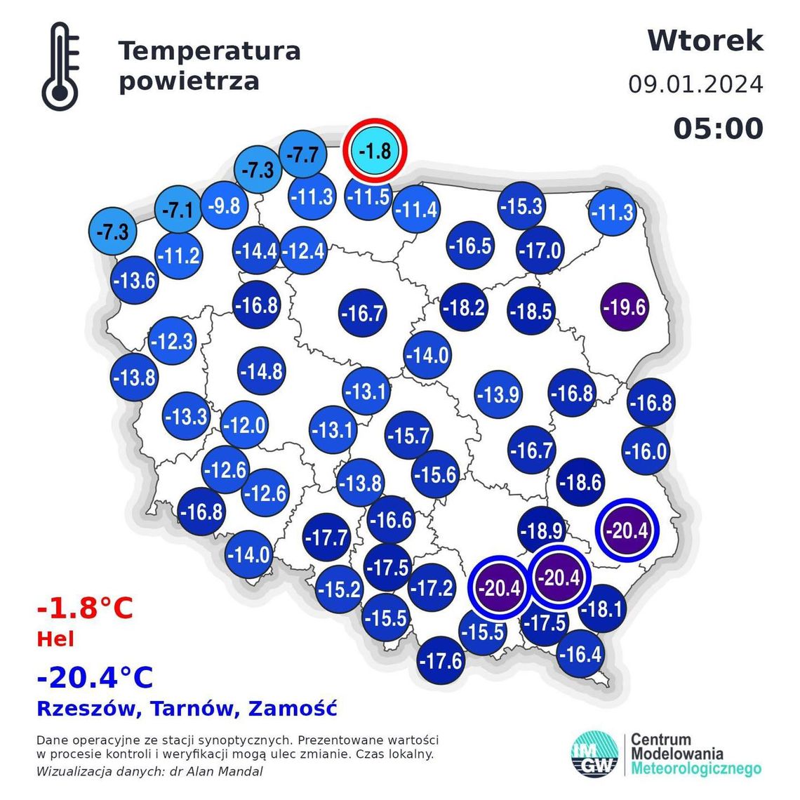 Wiadomości lokalne 9.01.2024 g. 9.30