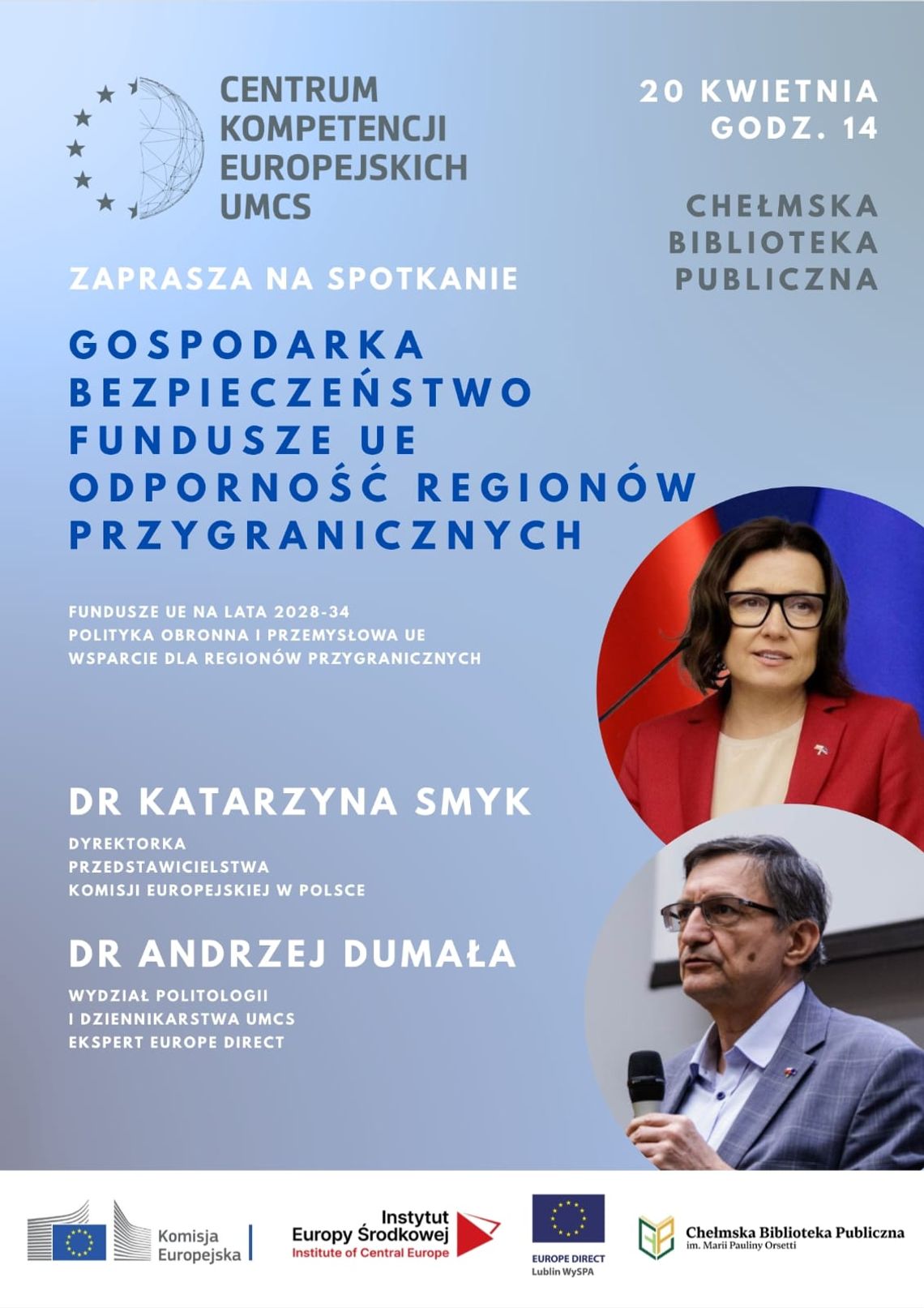 Wiadomości lokalne. Bezpieczeństwo i fundusze UE. Debata w Chełmie