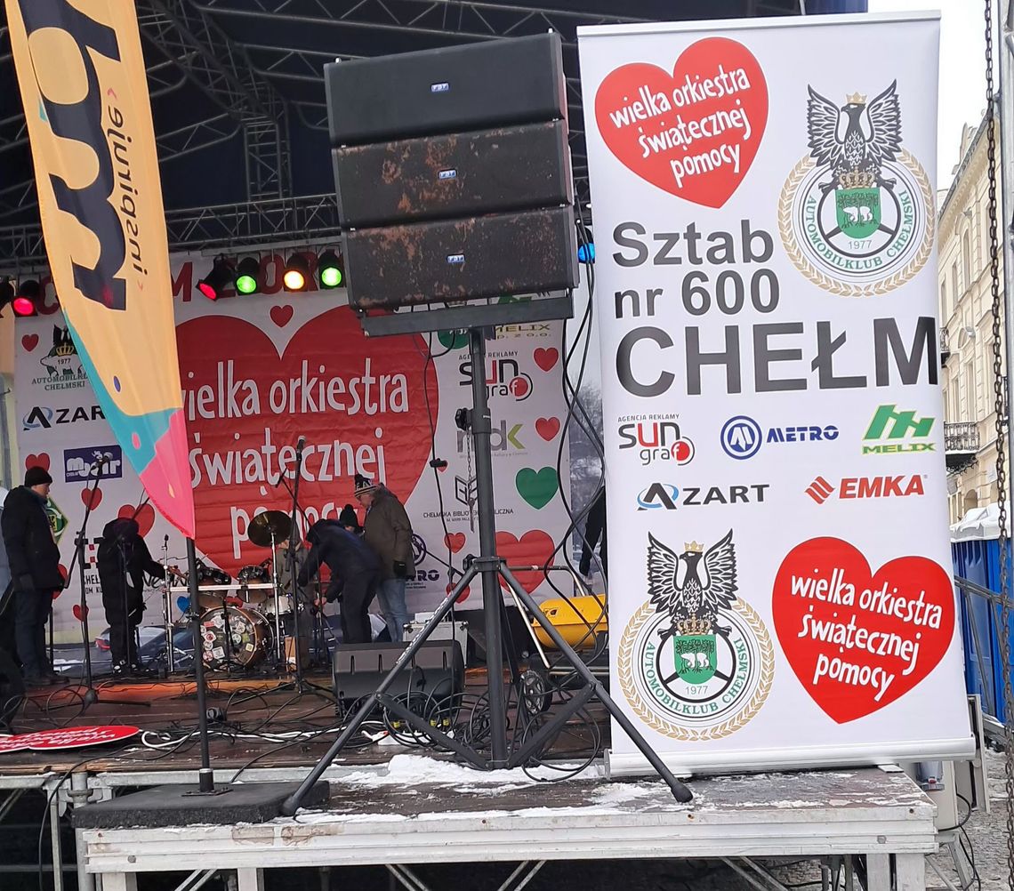 Wiadomości lokalne. Chełm podsumowuje 34. Finał WOŚP – ponad 250 tys. zł zebrane