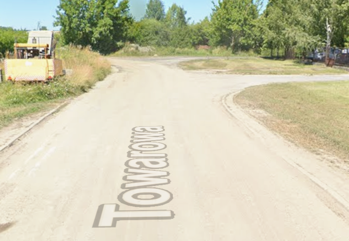 Wiadomości lokalne. Decyzja w sprawie spalarni w Chełmie na później. W UM Chełm do dyspozycji tłumacz języka migowego online Na zdjęciu odcinek ulicy Towarowej w Chełmie