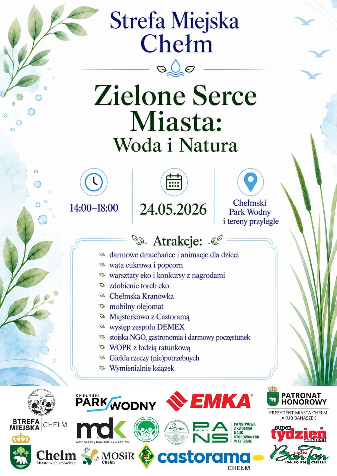 Wiadomości lokalne. Ekologia, zabawa i muzyka. Rodzinny piknik w Chełmie