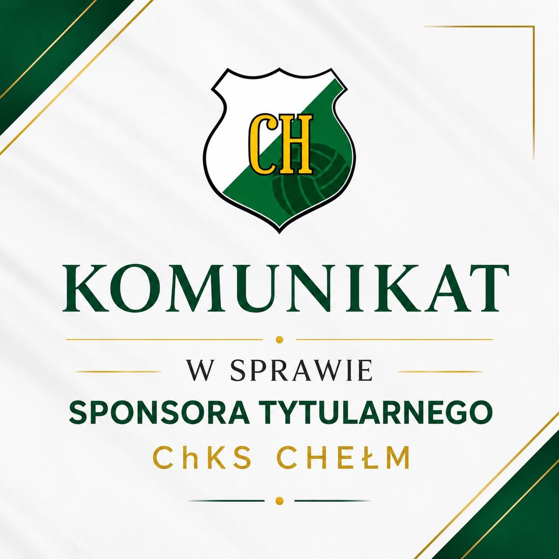 Wiadomości lokalne - Firma InPost przestała być sponsorem tytularnym siatkarskiego klubu ChKS Chełm. InPost przestał sponsorować ChKS Chełm.
