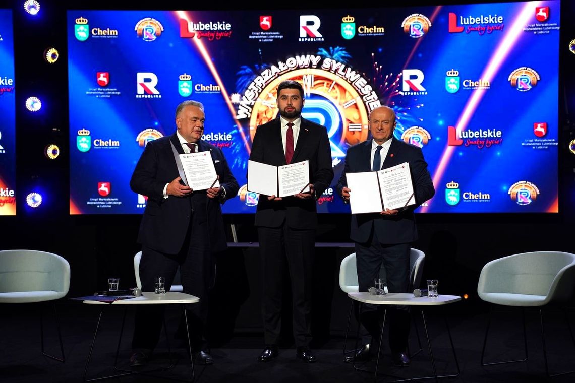 Wiadomości lokalne. Marszałek, prezydent i władze telewizji zdecydowały o organizacji sylwestra w Chełmie