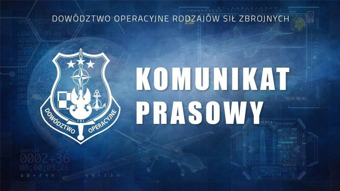 Wiadomości lokalne - Niezidentyfikowany obiekt naruszył polską przestrzeń powietrzną Wiadomości lokalne - Niezidentyfikowany obiekt naruszył polską przestrzeń powietrzną