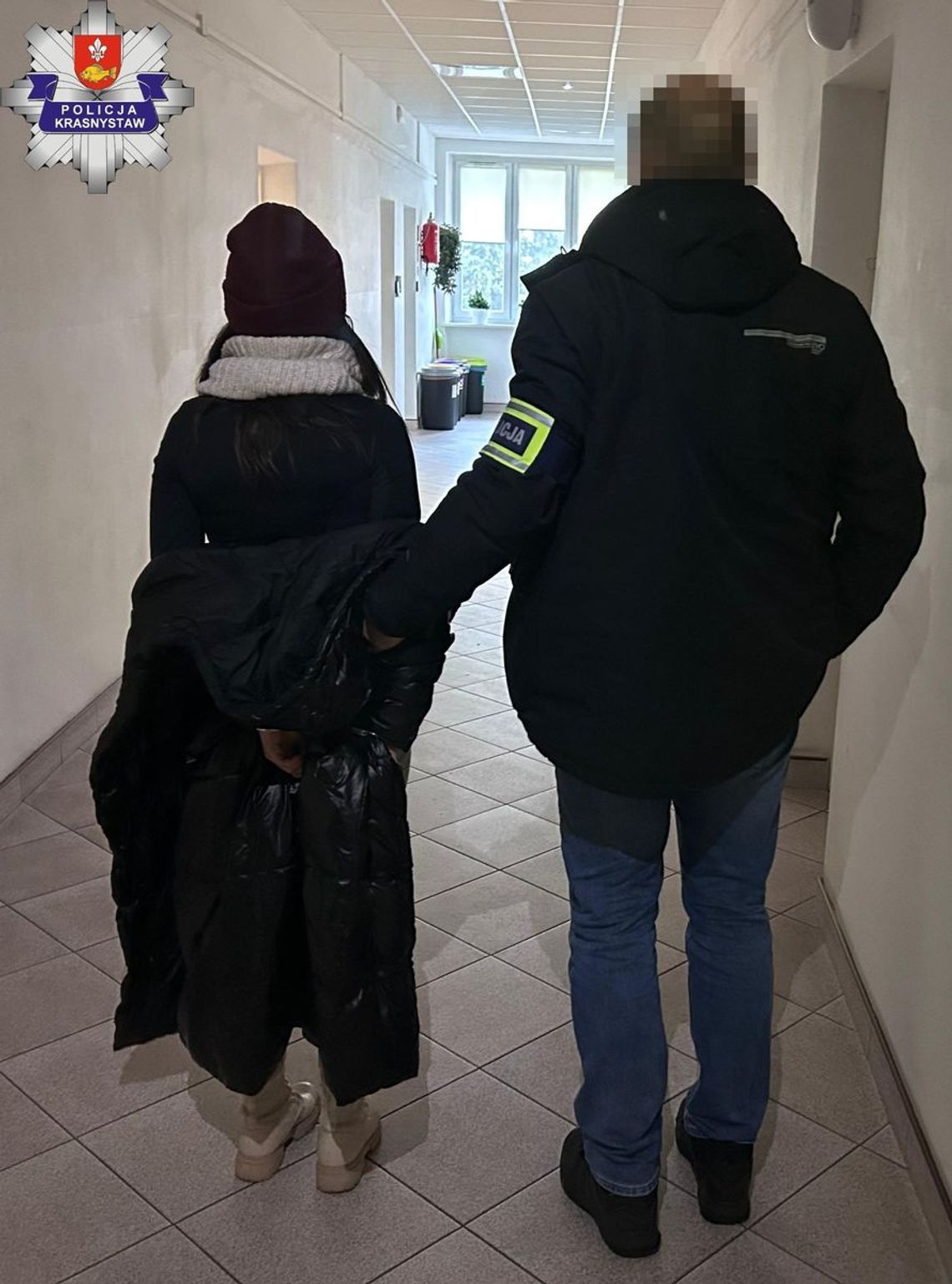 Wiadomości lokalne. Nocna kradzież w Krasnymstawie. Sprawcy wpadli na MOP-ie