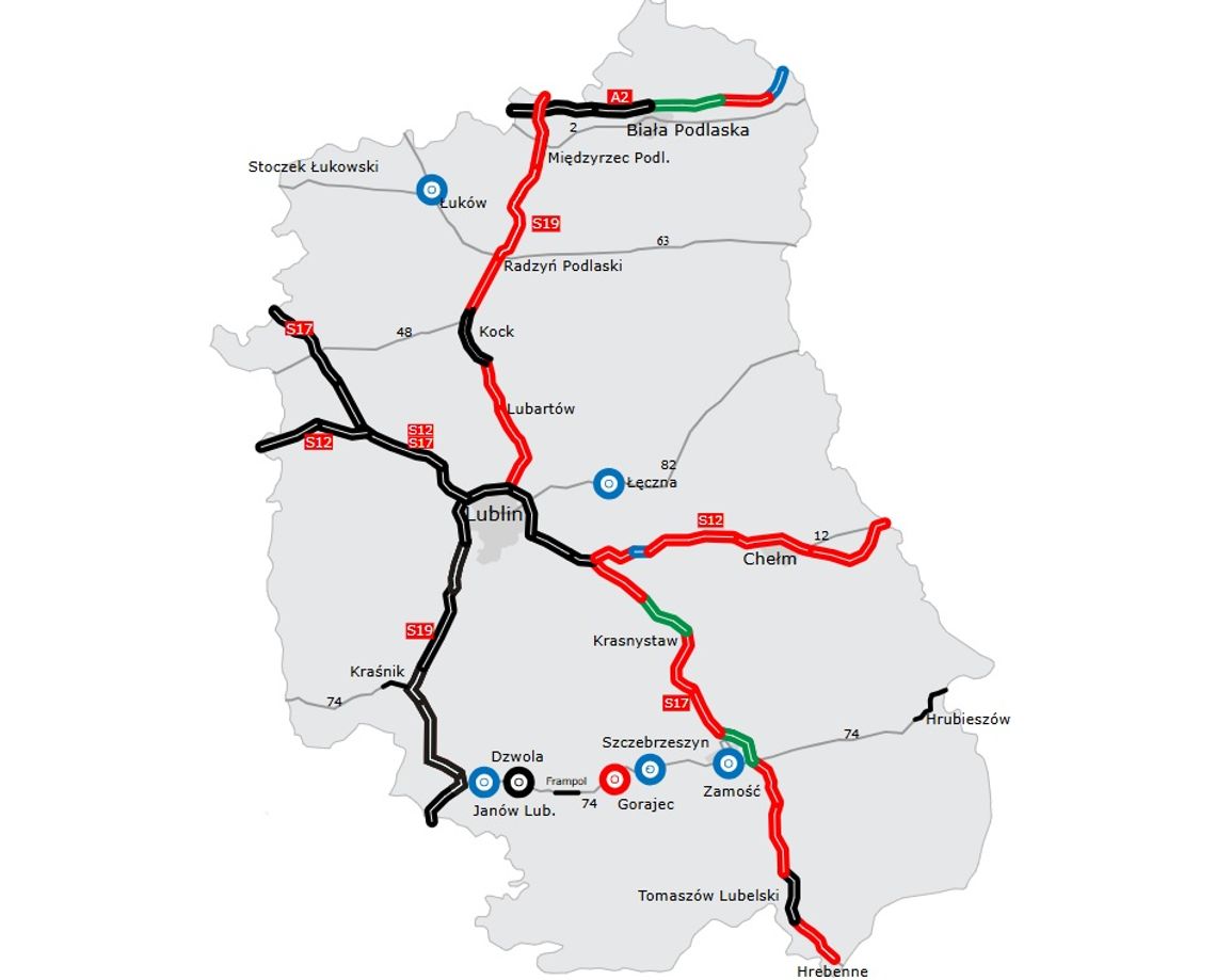 Wiadomości lokalne - prace przy obwodnicy Chełma nie zwalniają tempa GDDKiA