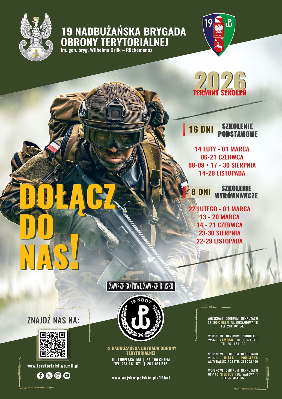 W czerwcu ruszy kolejne szkolenie podstawowe w 19 NBOT