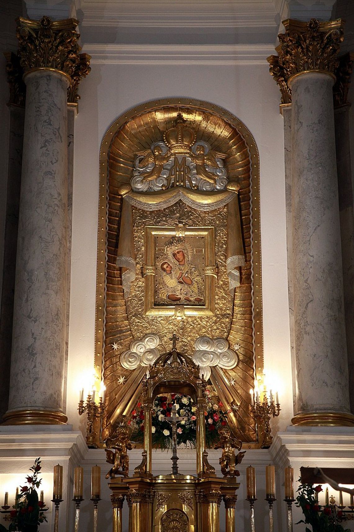 Ikona Matki Bożej Chełmskiej w Sanktuarium Maryjnym w Chełmie