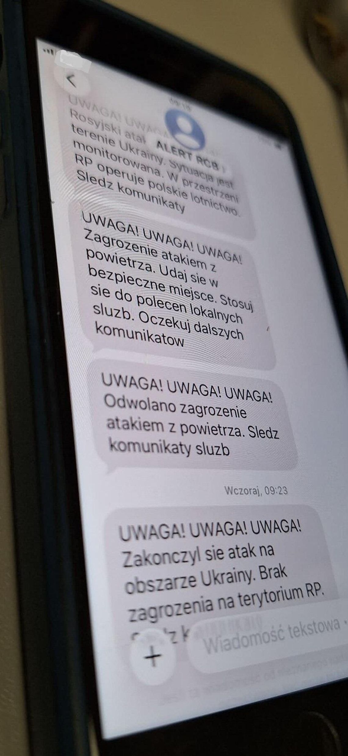 Wiadomości lokalne. Rosyjskie drony w rejonie granicy. Służby w gotowości, ważny apel do mieszkańców