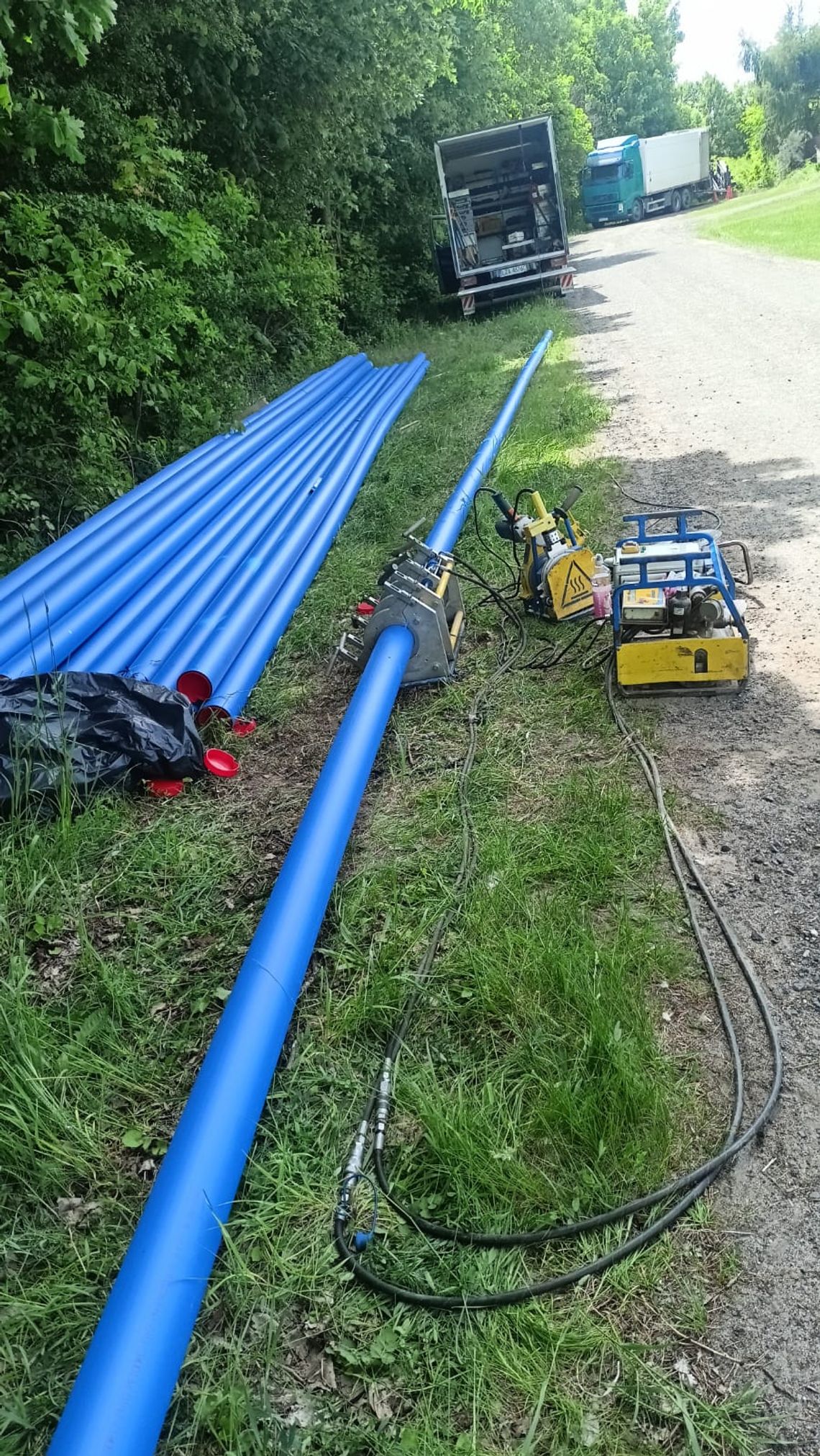 Zakończono pierwszy etap budowy sieci wodociągowej na osiedlu Malowane w Chełmie.