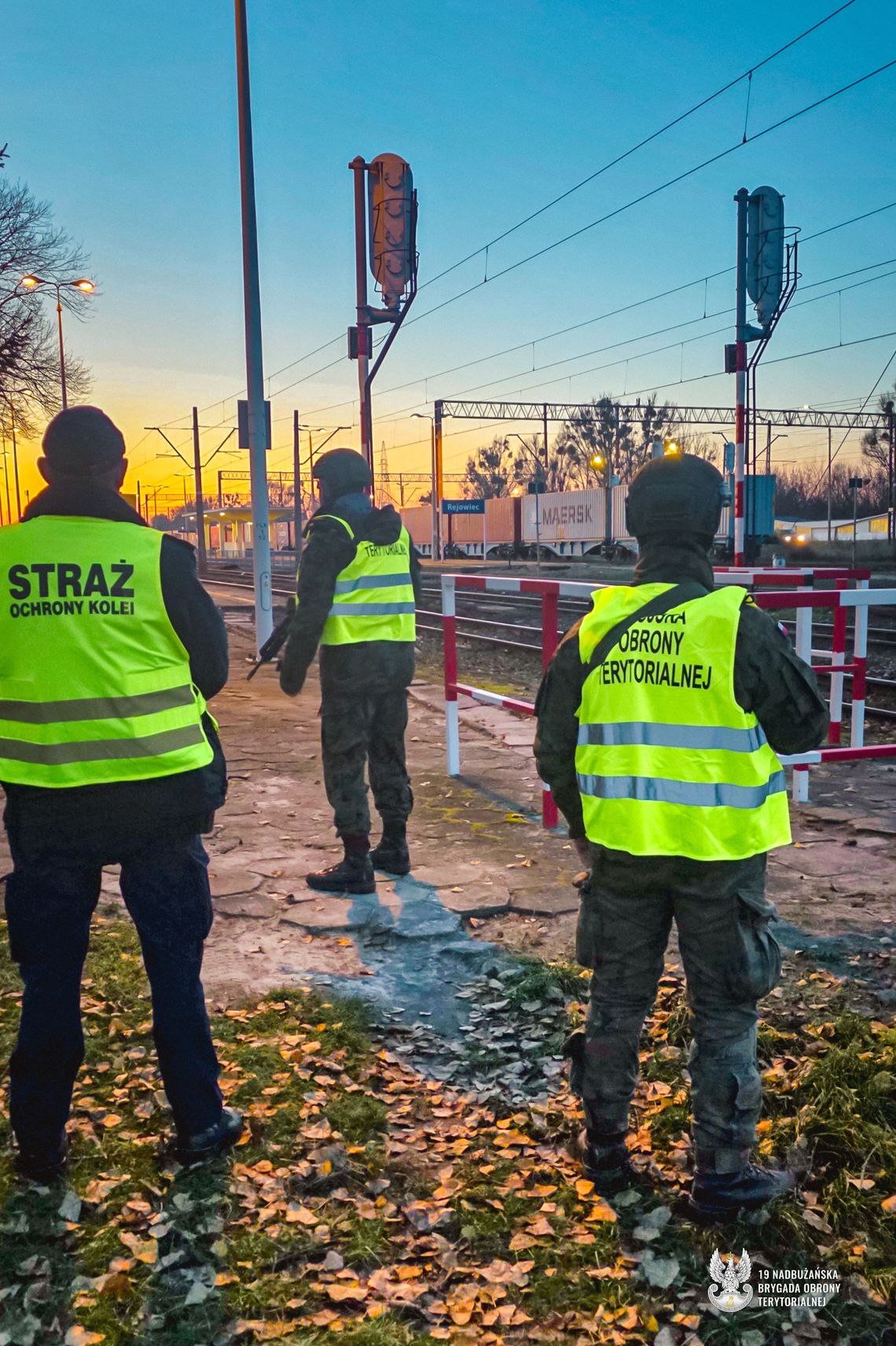 Na zdjęciu patrole realizowane przez żołnierzy 19 NBOT