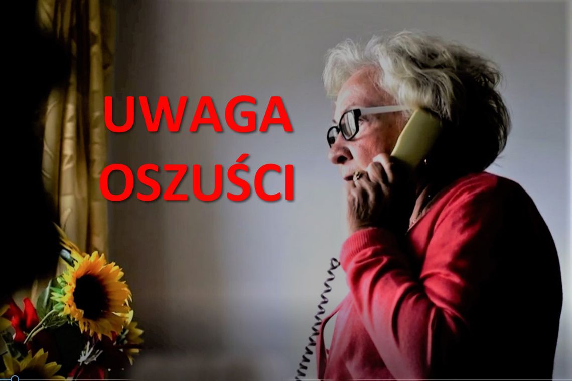 Seniorka została oszukana na 60 000 złotych.
