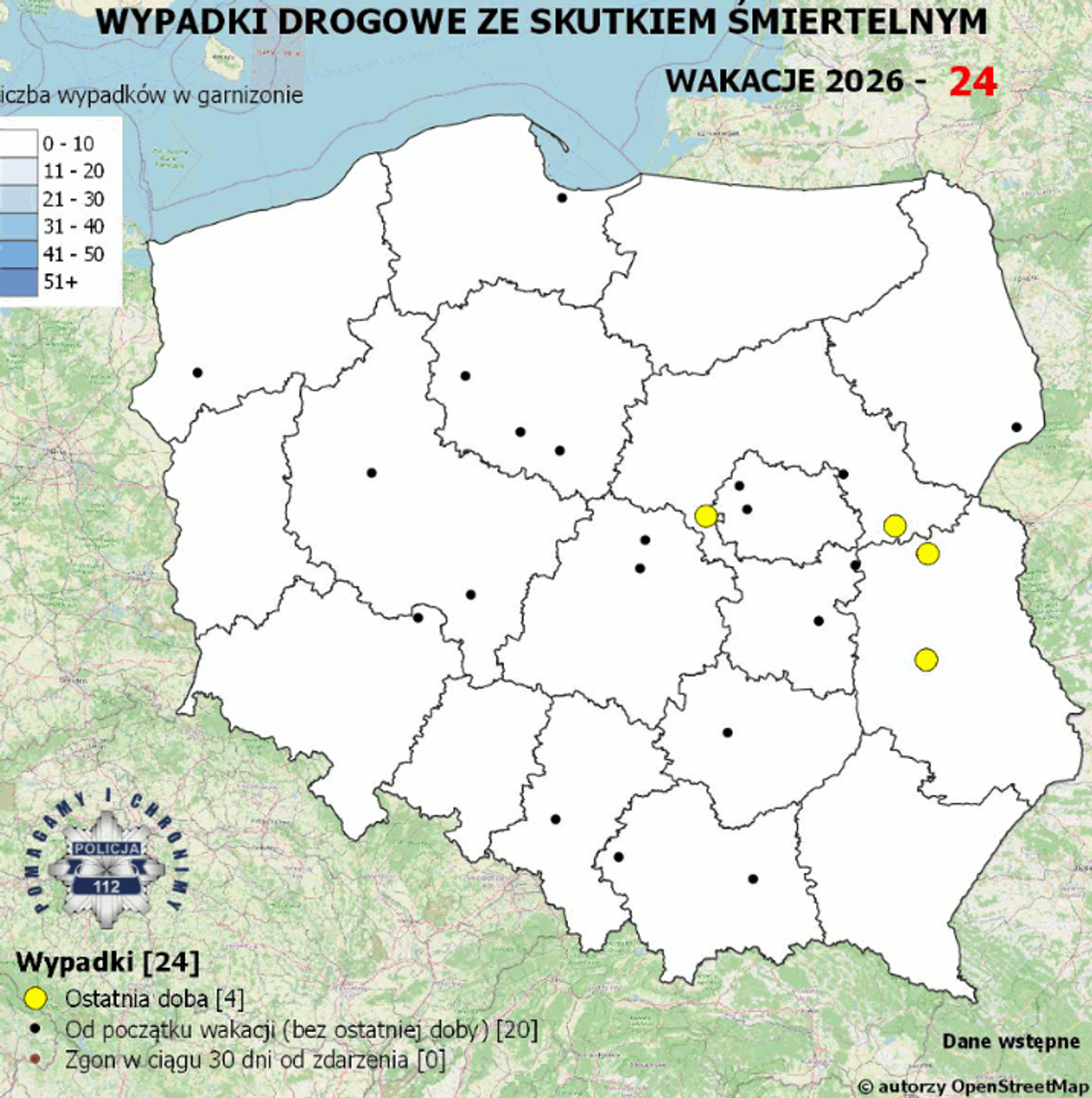 Wiadomości lokalne. Śmiertelne wypadki już na początku lata Wiadomości lokalne. Śmiertelne wypadki już na początku lata