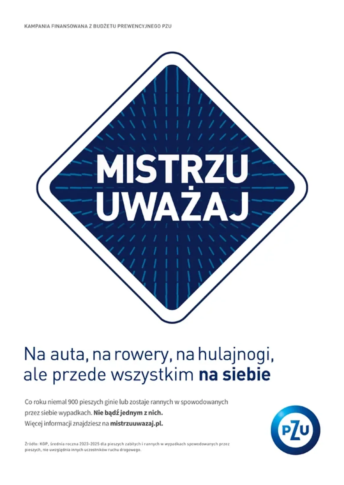 Wiadomości lokalne. Spójrz na drogę, nie w ekran. Kampania „Mistrzu, uważaj” Wiadomości lokalne. Spójrz na drogę, nie w ekran. Kampania „Mistrzu, uważaj”