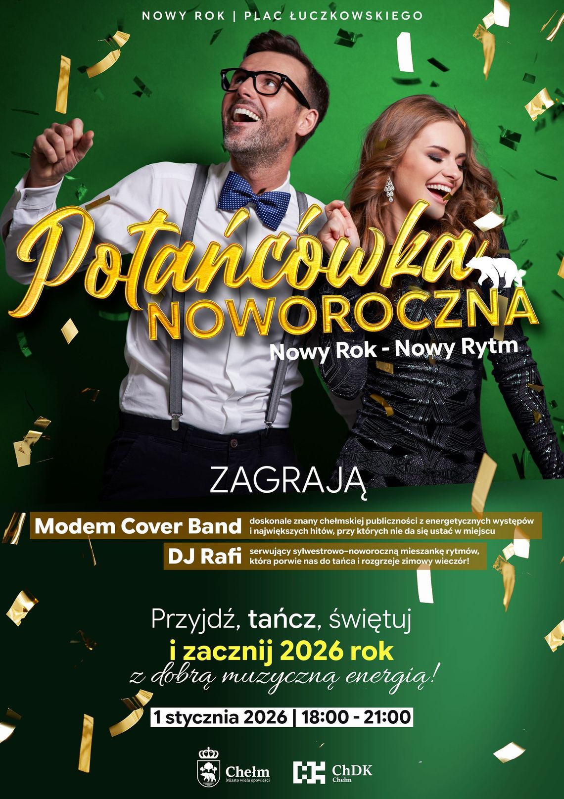 Wiadomości lokalne. Włodawski Sylwester na końcu Polski. Noworoczna potańcówka w Chełmie