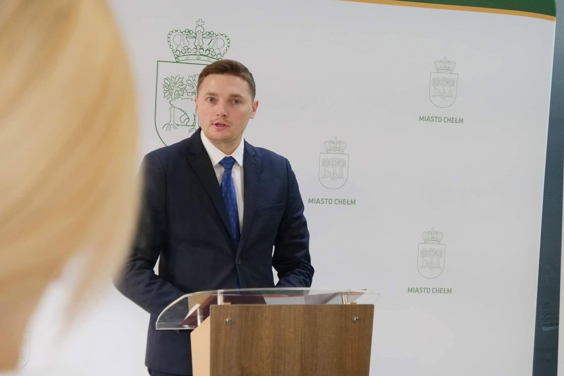 Wojciech Wójcik nowym wiceprzewodniczącym Rady Miasta Chełm.