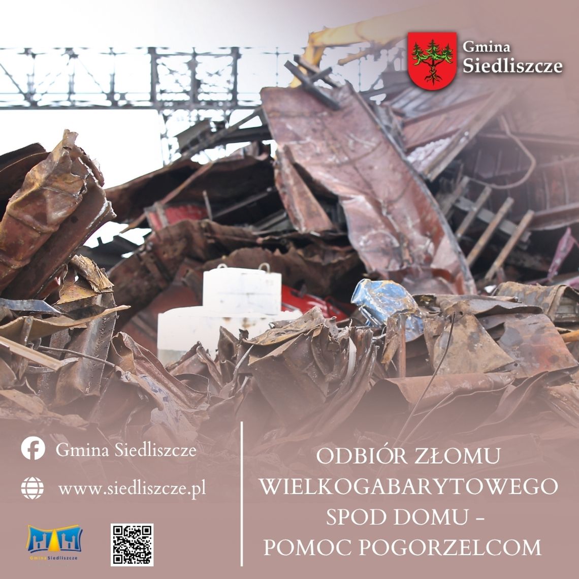 Wiadomości lokalne. Wsparcie dla poszkodowanych w gminie Siedliszcze - trwa akcja