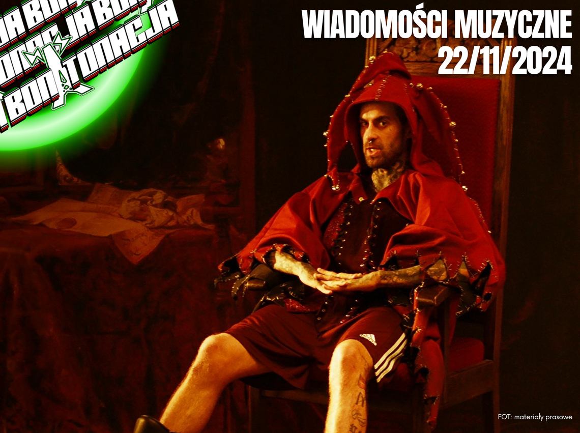 WIADOMOŚCI MUZYCZNE 22/11/24 - BonTonacja