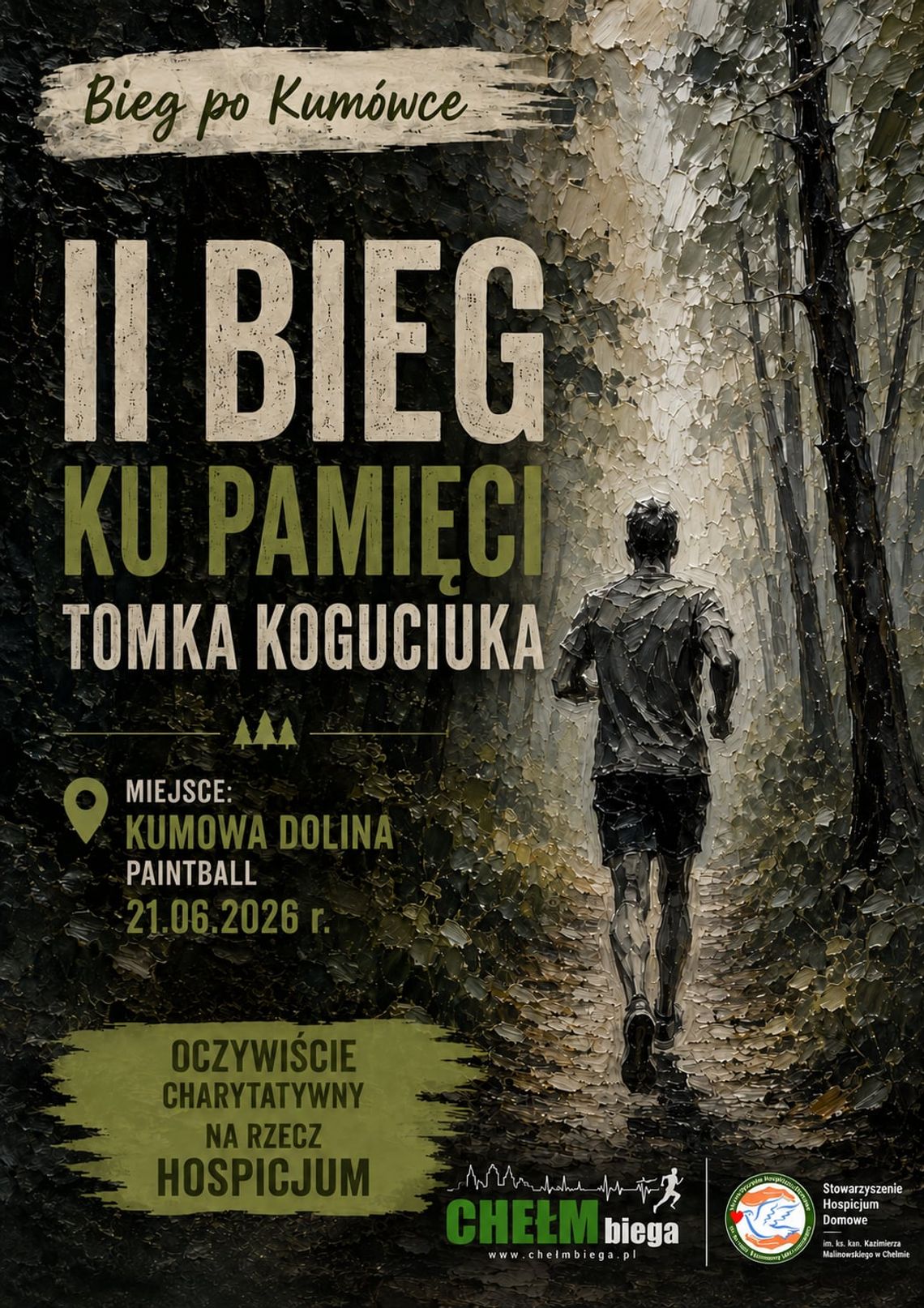 Wiadomości sportowe - biegacze uczczą pamięć Tomasza Koguciuka II Bieg Ku Pamięci Tomka Koguciuka